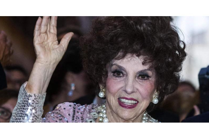 La actriz en julio de 2017 en su 90 cumpleaños. ANGELO CARCONI