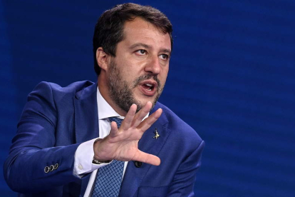 El exministro Mateo Salvini. RICARDO ANTIMIANNI