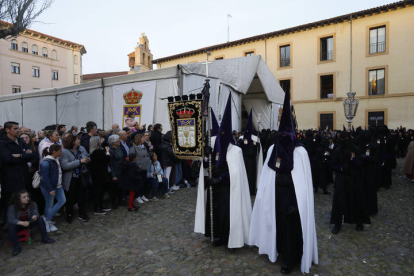 Procesión de la Virgen de la Amargura, de la cofradía de Minerva. FERNANDO OTERO