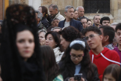 Procesión de la Virgen de la Amargura, de la cofradía de Minerva. FERNANDO OTERO