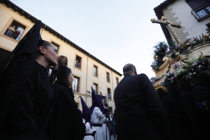 Procesión de la Virgen de la Amargura, de la cofradía de Minerva. FERNANDO OTERO