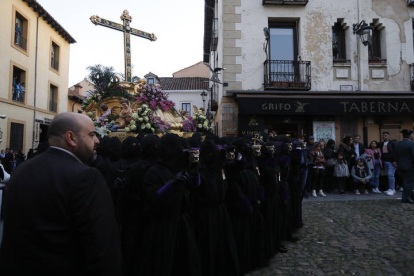 Procesión de la Virgen de la Amargura, de la cofradía de Minerva. FERNANDO OTERO