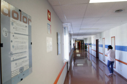 Interior del Hospital Monte San Isidro. DL