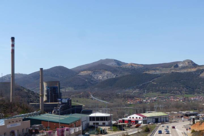 Zona industrial de La Robla.