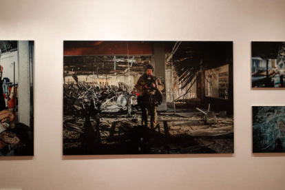 La destrucción de la guerra de Ucrania a través de fotos. RAMIRO