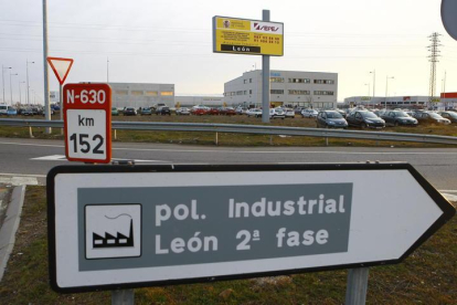 El Polígono Industrial de León, en Onzonilla.