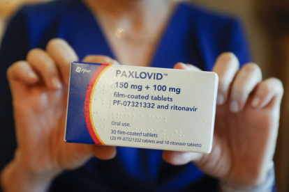 Paxlovid, uno de los antivirales. JUAN CARLOS HIDALGO
