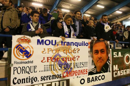 No faltaron los simpatizantes del Madrid entre el público | Norberto