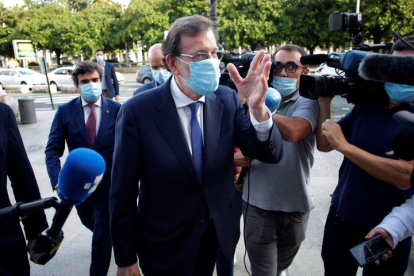 El expresidente del Gobierno Mariano Rajoy. CABALAR