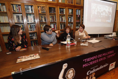 Beatriz García Prieto, Conchi Unanue, Ana Martínez de Paz y Mari Luz González. RAMIRO