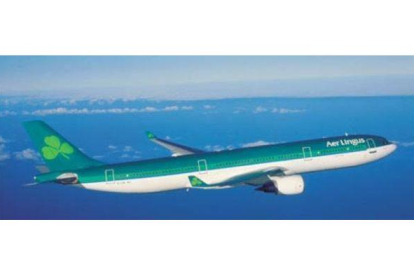 Un avión de Aer Lingus.