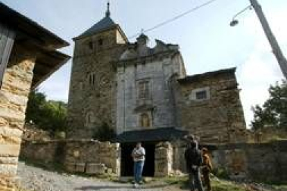 La iglesia del monasterio de Montes es la parte mejor conservada de todo el conjunto arquitectónico