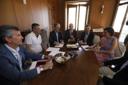El alcalde de León se reunió con la Cámara de Comercio