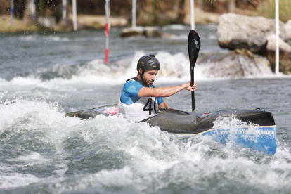 Guillermo Fidalgo participa hoy en el Campeonato de España. M. P.