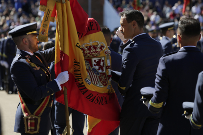 Entrega de despachos en la Academia Básica del Aire de La Virgen del Camino. FERNANDO OTERO