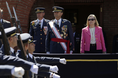 Entrega de despachos en la Academia Básica del Aire de La Virgen del Camino. FERNANDO OTERO