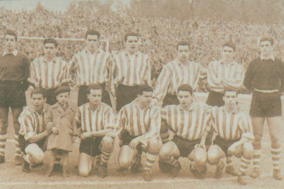 El Athletic Club de Bilbao se enfrentó a la Cultural en el primer partido disputado en el viejo Amilivia cuando el club leonés militaba en Primera División. ARCHIVO DIARIO DE LEÓN