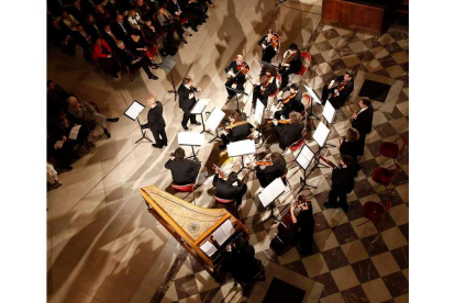 Imagen de archivo de Los Músicos de su Alteza durante un concierto.