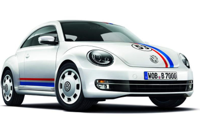 El mítico «Herbie» revive en una exclusivista versión decorada con la icónica franja tricolor y el número 53.