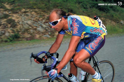 Armand de las Cuevas, en la foto difundida por la asociación de ciclistas franceses.