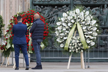 Funeral con honores de Silvio Berlusconi en Milán. CIRO FUSCO/MOURAD BALTI TOUATI/MATTEO CORNER/MATTEO BAZZI