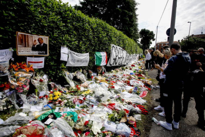 Funeral con honores de Silvio Berlusconi en Milán. CIRO FUSCO/MOURAD BALTI TOUATI/MATTEO CORNER/MATTEO BAZZI