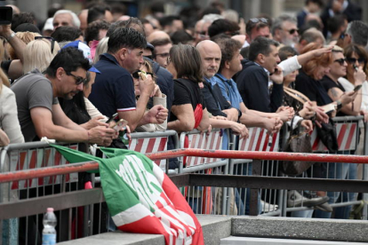 Funeral con honores de Silvio Berlusconi en Milán. CIRO FUSCO/MOURAD BALTI TOUATI/MATTEO CORNER/MATTEO BAZZI