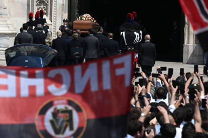 Funeral con honores de Silvio Berlusconi en Milán. CIRO FUSCO/MOURAD BALTI TOUATI/MATTEO CORNER/MATTEO BAZZI