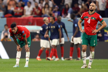 Francia despertó de su sueño a Marruecos. Lo hizo con dos goles en un partido que daba el pase a la final del Mundial. WITTEK