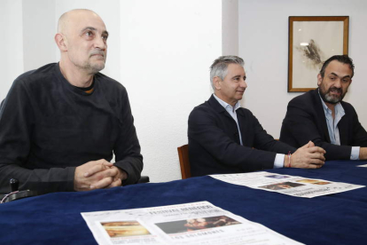 Urbano González, Juan Carlos Rebollo y Juan Salgueros. RAMIRO