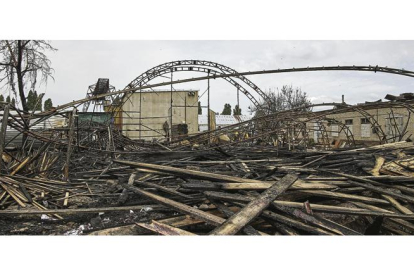 Imagen de la situación en la que se encuentran las ciudades de Lugansk SERGEY KOZLOV