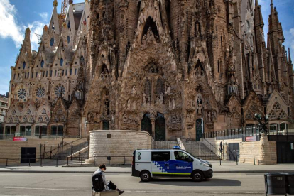 La Sagrada Familia, de Gaudí. ALEJANDRO GARCÍA