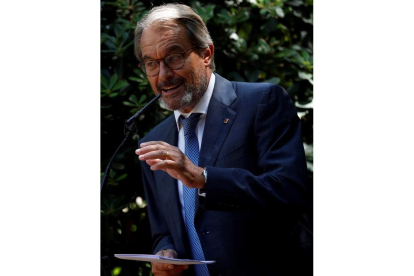 El expresidente de la Generalitat Artur Mas. TONI ALBIR