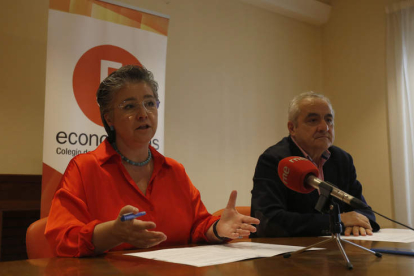 Nuria González Rabanal y Dionisio Domínguez Mendoza. FERNANDO OTERO