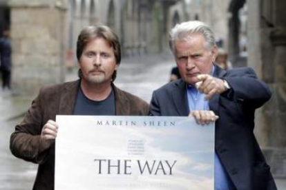 Emilio Estévez y su padre, Martin Sheen.