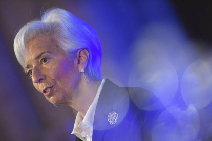 Christine Lagarde. NEIL HALL