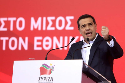 El primer ministro griego, Alexis Tsipras, vive ahora un momento delicado. BARBAROUSIS