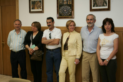 Matías Llorente se encontraba, en 2007, entre los diputados socialistas del Partido Judicial de León elegidos por las votaciones de los ediles del PSOE para la Dipuación Provincial de León. FERNANDO OTERO