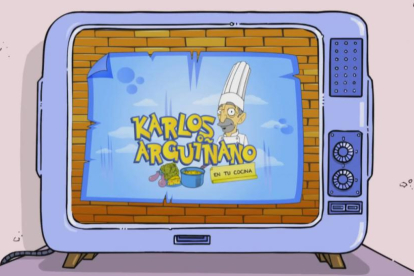 Imagen de la nueva y divertida carátula de presentación del programa de recetas de Antena 3 'Karlos Arguiñano en tu cocina'.