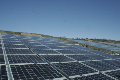 Paneles fotovoltaicos, en una imagen de archivo. V. ARIAS