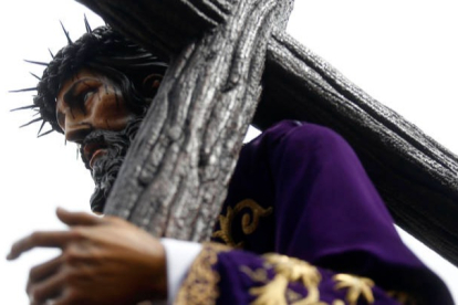 Nuestro Padre Jesús Nazareno, uno de los pasos que participará en la procesión del sábado. FERNANDO OTERO