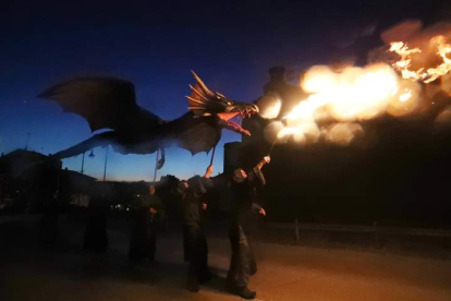Noche templaria de Ponferrada. ANA F. BARREDO
