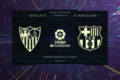 VIDEO: Resumen Goles Sevilla - Barcelona - Jornada 30 - La Liga Santander