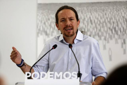 El líder de Podemos, Pablo Iglesias, el pasado 28 de septiembre.