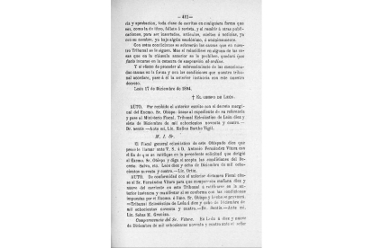 Boletín del Clero en el que el obispo de León perdona al canónigo tras presentar una suerte de ‘retractación’ pública. BIBLIOTECA VIRTUAL DE PRENSA HISTÓRICA