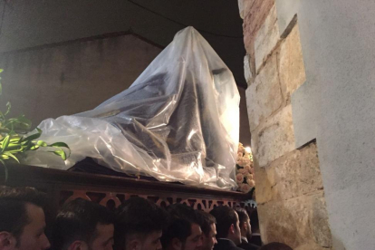 Imagen de la procesión de La Dolorosa