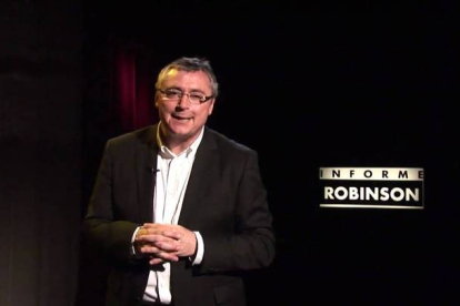Michael Robinson, en su programa Informe Robinson