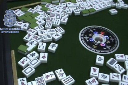 La policía desmantela un casino ilegal chino en Madrid.