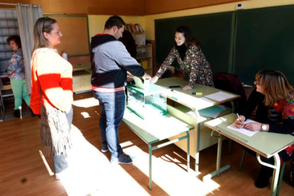 Elecciones en la pedanía de Secarejo, en 2019. DL
