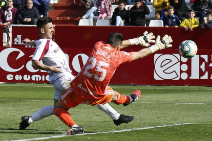 El Albacete sumó un punto en la presente jornada.